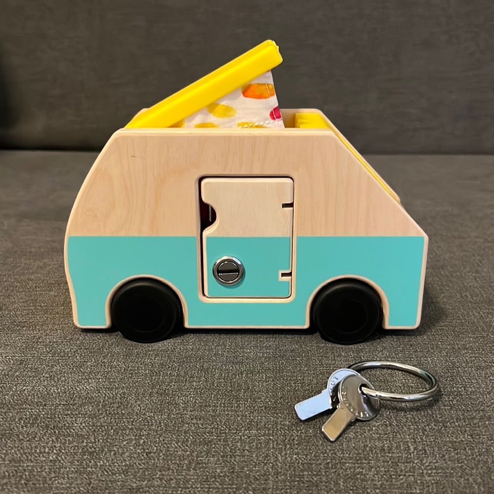 Lovevery Wooden Camper with Locking Doors